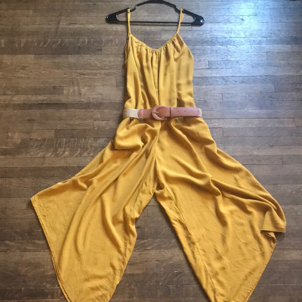 ❤️ SOLD ❤️ Sonoma Playsuit Jumper Mustard Yellow